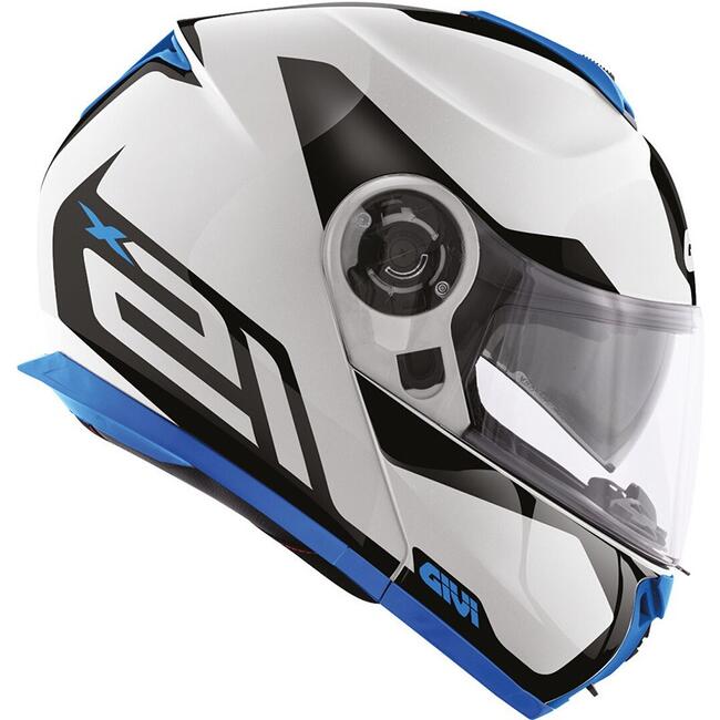 Casco X.21 Challenger Spirit Bianco Blu Givi